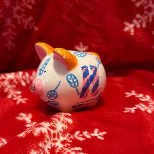 Miniature Ceramic Piggy Bank